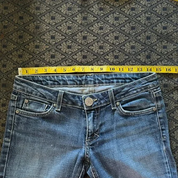 Street Denim Low Rise Bootcut Jeans Size 24 - Picture 6 of 8